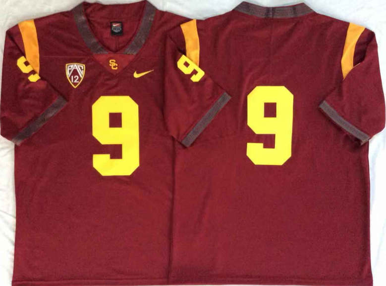 NCAA Men USC Trojans Red 9